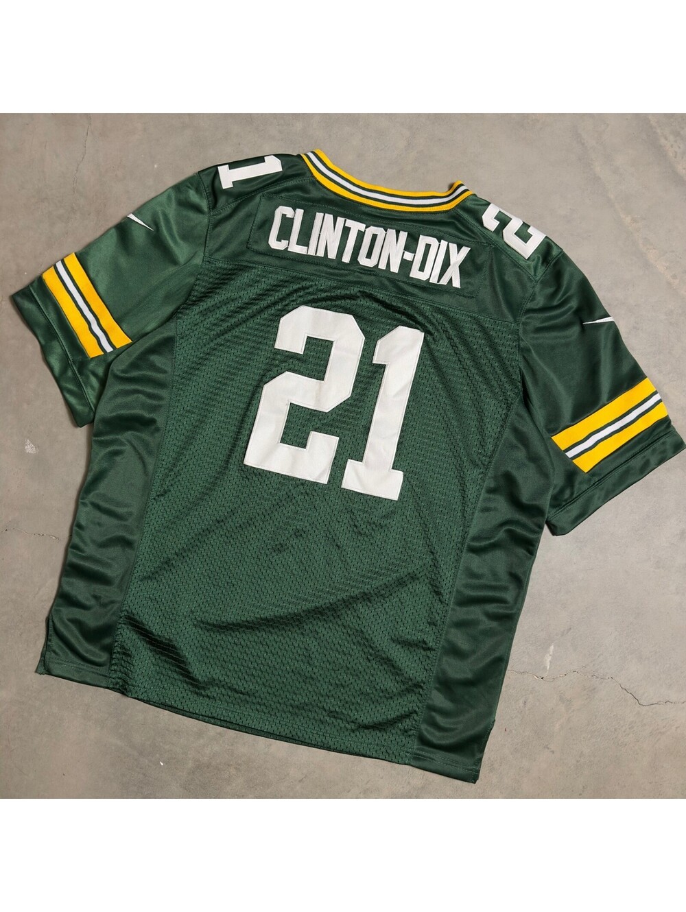 Nike Green Bay Packers Jersey Mens 52 Green Clinton-Dix 21
